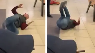 Ekranda gördüğüne dayanamayıp resmen delirdi