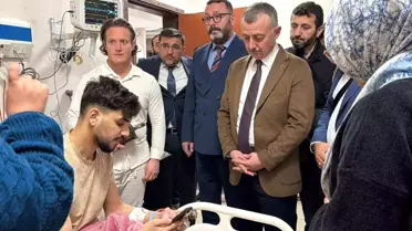 Gazze'den Mısır'a sığınan aileler aynı sofrada buluştu