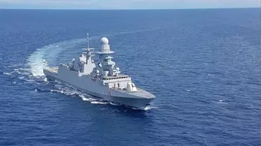 İtalyan fırkateyni, Güney Kıbrıs açıklarına ulaştı