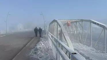 Ardahan'da Sıcaklık Rekor Düşüşü
