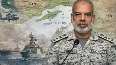 Pakistan donanması, gemi trafiğine kapatılan Hürmüz Boğazı'nda bir ilki gerçekleştirdi