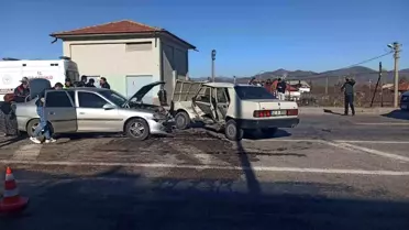 Seydişehir'de Trafik Kazası: 2 Yaralı