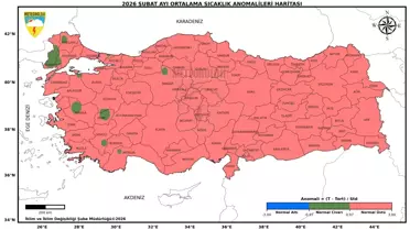 2026 Şubat Ayı Sıcaklık Rekoru
