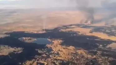 Sultan Sazlığı'nda Yangın Kontrol Altına Alındı