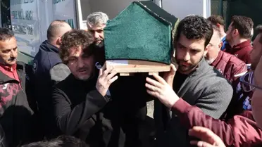 Trabzonspor'da hayatını kaybeden Orhan Kaynak için anma töreni düzenlendi