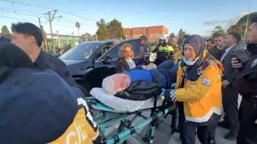 Samsun'da Sürücü Fenalaştı