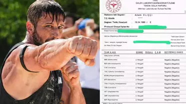 Adem Kılıçcı iddialara karşı kendi yaptırdığı test sonucunu paylaştı