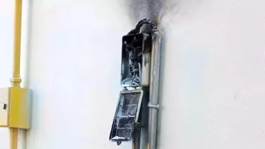 Bafra'da korkutan yangın