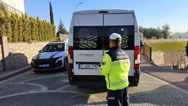 Vezirhan'da Okul Servis Denetimi