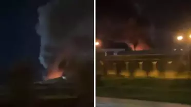 Erbil'e saldırı! Havalimanı yakınlarından dumanlar yükseldi