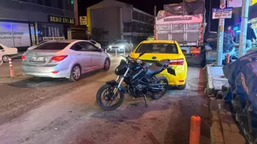 Erzincan'da Kaza: Motosiklet Sürücüsü Yaralandı