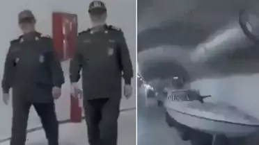 İran'dan Trump'a rest! Yeraltı deniz üslerinin görüntülerini paylaştılar