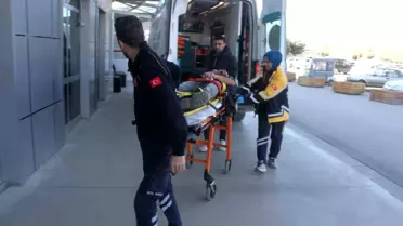 Konya'da İnşaatta Düşme Olayı