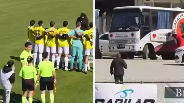 Maça son anda yetiştiler tam 13 gol yediler