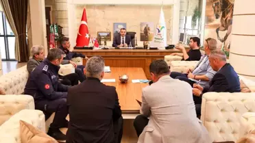 Manavgat'ta sezon öncesi ulaşım ve güvenlik masaya yatırıldı