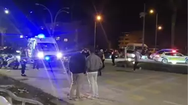 İskenderun'da Takla Atan Otomobilde Yaralılar Var