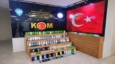 Şanlıurfa'da 4 Milyon Lira Değerinde Kaçak Telefon Ele Geçirildi