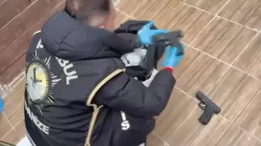 Sarıyer ve Küçükçekmece'de Silah Ticareti Operasyonu