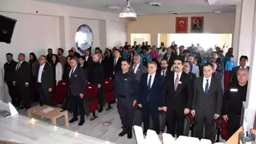 Tomarza'da İstiklâl Marşı'nın Kabulü'nün yıldönümü kutlandı