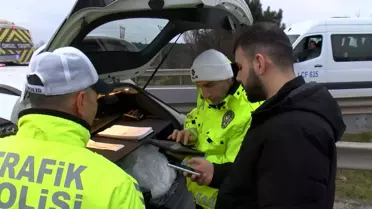 Dronla Denetim: 9 Sürücüye Ceza