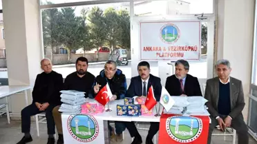 Vezirköprü'deki İhtiyaç Sahibi Öğrencilere Bayram Yardımı