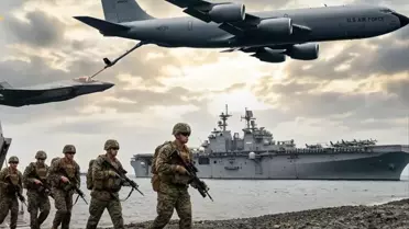 ABD, İran'a Saldırılar İçin 160 Askeri Uçak Gönderdi