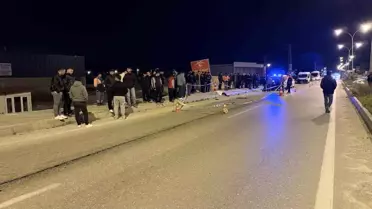Adana'da belediye otobüsüyle çarpışan motosiklet sürücüsü genç, hayatını kaybetti