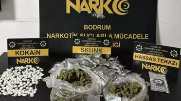 Bodrum'da Uyuşturucu Operasyonu: 3 Tutuklama