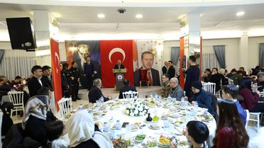 Büyükkılıç şehit aileleri, gaziler ve gazi aileleri ile bir araya geldi