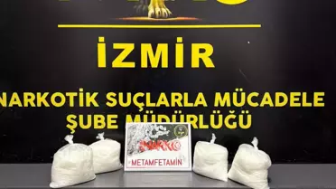 İzmir'de Kargoda Uyuşturucu Ele Geçirildi