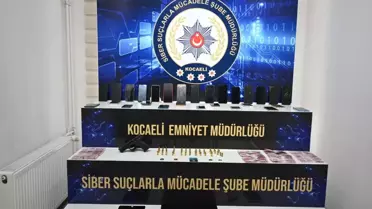Kocaeli'de Dolandırıcılık Operasyonu: 18 Tutuklama