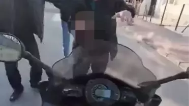 Ankara'da Motokurye Gasbedildi