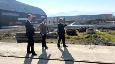 Samsun'da Lojistik ve Sanayi Yatırımları İncelendi