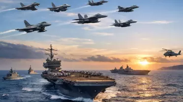 7 ülkeden eşzamanlı askeri yığınak