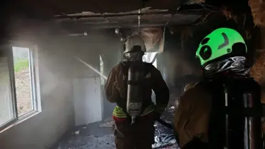 Hatay'da Yangın: Müstakil Ev Kullanılamaz Hale Geldi