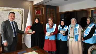 Kur'an Kursu Öğrencilerinden Filistin'e Destek