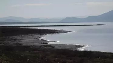 Burdur Gölü'nde Su Seviyesi Yükseldi