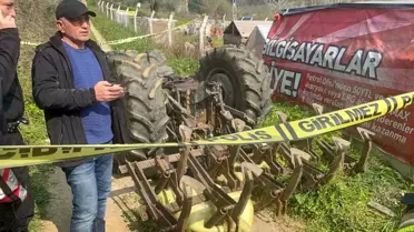 Bursa'da traktör kazasında sürücü hayatını kaybetti