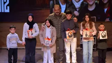 Çorum'da çocuklar sevap için yarıştı