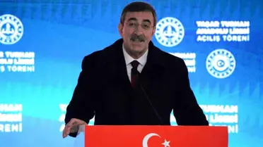 Cumhurbaşkanı Yardımcısı Yılmaz: 'Türkiye Cumhuriyeti olarak biz hem haklı hem güçlü olacağız'