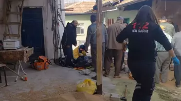 Çorum'da Depo Çöktü: İki Kardeş Yaralı