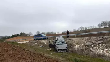 Bilecik'te Trafik Kazası: 1 Yaralı