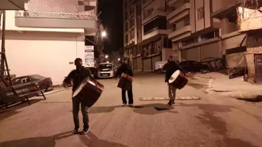 Ramazan Geleneği: Davulcular Sahura Uyandırıyor