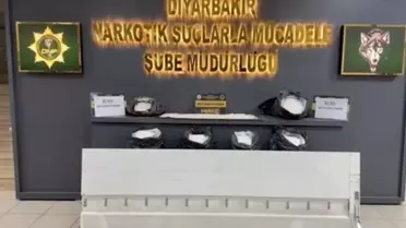 Diyarbakır'da 81 Kilogram Metamfetamin Ele Geçirildi