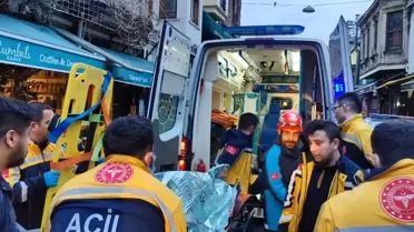 Ayvansaray'da Yangın Alarmı