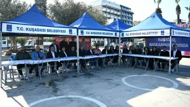 Gözaltına alınan Başkan Günel için 'Demokrasi nöbeti' başladı