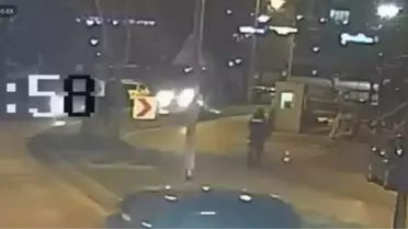 Motosiklet Sürücüsü Denetimde Yaralandı