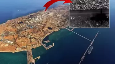 İşte Hark Adası'nın vurulduğu anlar! Üst üste tam 15 patlama