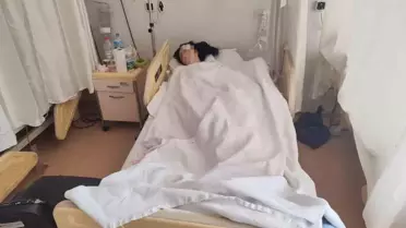 Şiddet gördüğü eşi tarafından dördüncü kattan atılan kadın yaşam mücadelesi veriyor