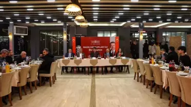 Vali Kalaylı'dan Basın Mensuplarına Teşekkür